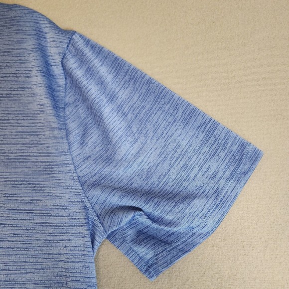 Under Armour Shirt Mens Medium Blue TShirt T-Shirt Loose Round Neck Short Sleeve - Picture 13 of 16